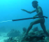 Freedive Spearfishing 60 Feet Deep