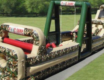 Inflatable Military Obstacle Course Preview