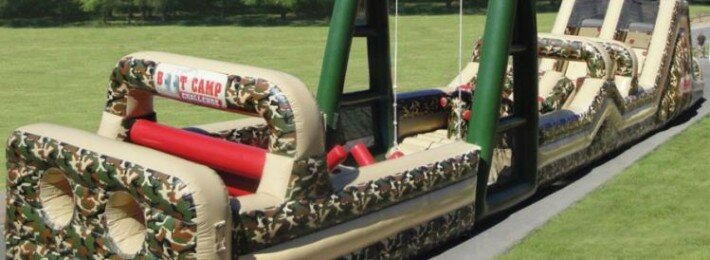 Inflatable Military Obstacle Course Preview