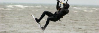 Kitesurfing During Tropical Storm Debby