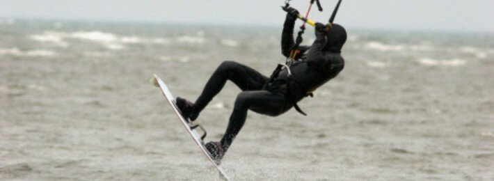 Kitesurfing During Tropical Storm Debby