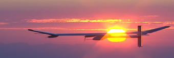 Solar Plane to Fly Around the World