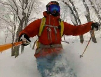 KC Deane Skis Epic Powder in Japan