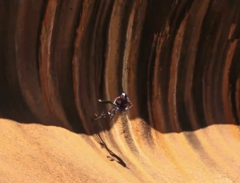 Watch Danny Campbell Rip Wave Rock