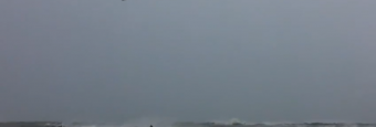 Kiteboarding Hurricane Irene