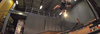 Adam Miller Lands Unbelievable Skateboard-to-Skateboard Backflip