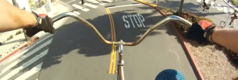 Richie Trimble’s 14-Foot-Tall Bike Cruises The Streets of LA