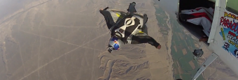 Wingsuiters Pull Off Stunning Flight Over Mysterious Nazca Lines