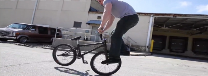 Tim Knoll Masterfully Combines Flatland BMX Tricks And Parkour