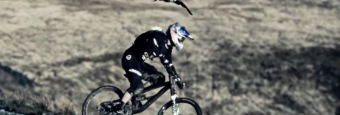 Biker Vs Falcon: Bird hunts down bike racer Gee Atherton