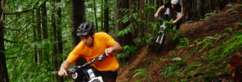 James Doerfling and Linden Feniak are wizards of trail riding