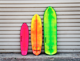 Hydroflex Develops Surf-Inspired Composite Skateboards