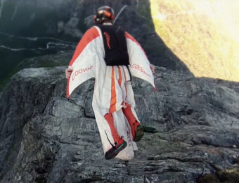 “Outlines” details Espen Fadnes’ start as a wingsuit pilot