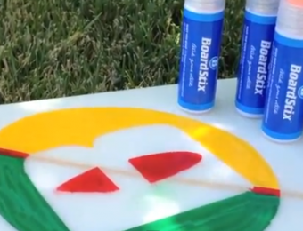 Use BoardStix paint pens to personalize your board
